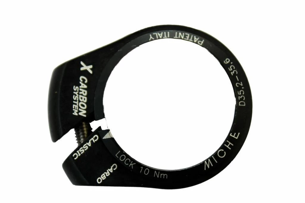 Miche X-Carbon Bianchi Logo Zadelpenklem - Image 2