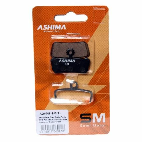 Ashima Avid XO Trail 4 Piston Brakes Schijfremblokken